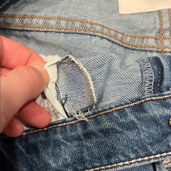 Mother The Dodger Ankle Jeans in Heart Throb Size 28 - Picture 10 of 16